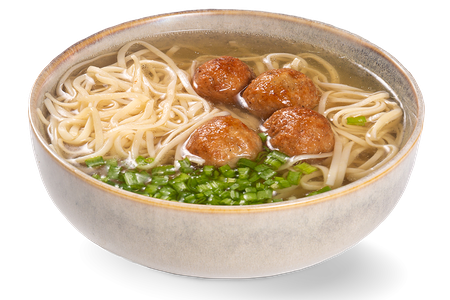 Куриный суп с фрикадельками и лапшой