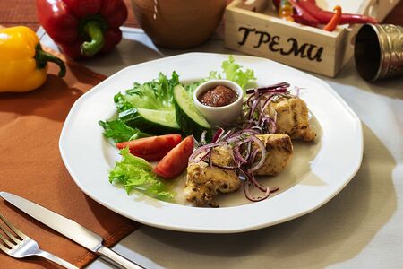 Шашлык из курицы