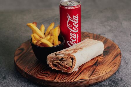 Комбо с шаурмой 