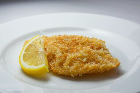 Филе хека в кокосовой стружке