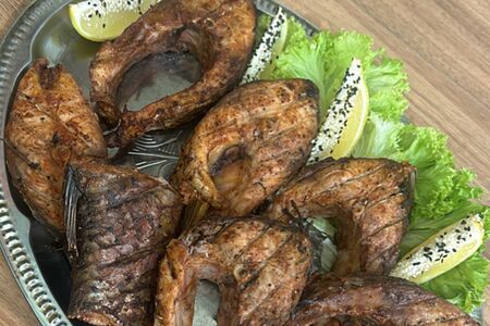 Сазан на мангале