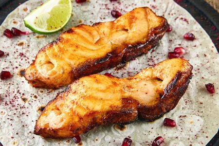 Шашлык из осетрины