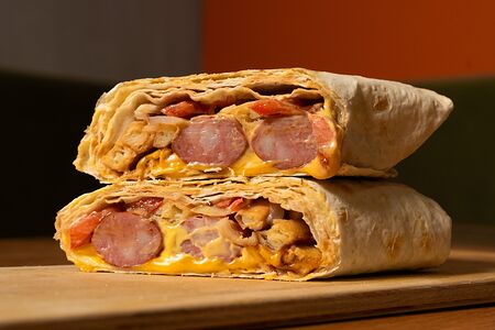 Хот-дог в лаваше