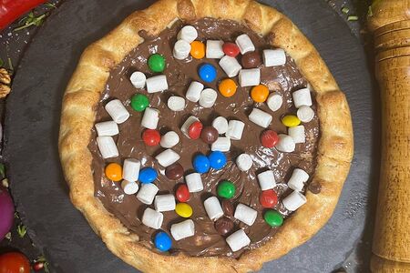 Хачапури с маршмеллоу