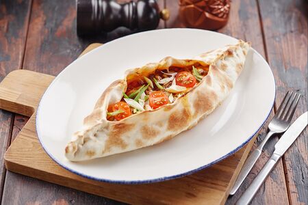 Пинерли с говядиной и сыром