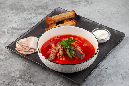 Борщ с телятиной