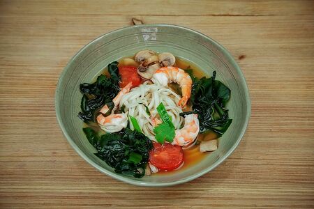 Мисо-суп с креветками