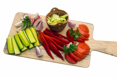 Тарелка сезонных овощей