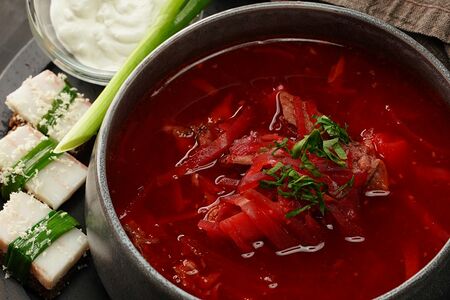 Борщ с говядиной