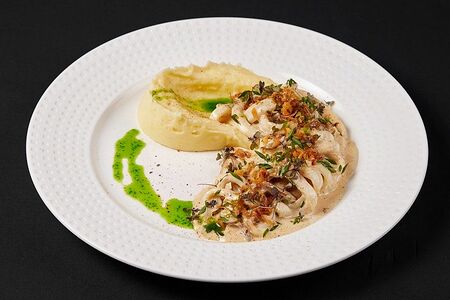 Кальмар по-строгановски