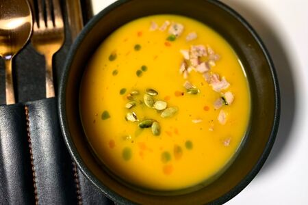 Суп-пюре из тыквы