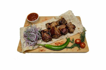 Шашлык из cвинoй шейки