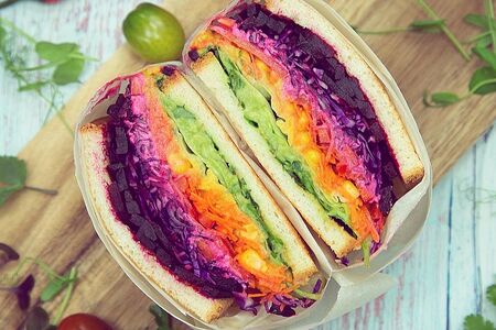 Веджи-сэндвич двойной