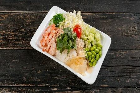 Поке с креветками