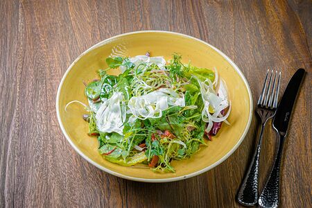 Салат с языком