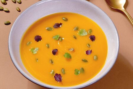 Тыквенный суп на кокосовом молоке