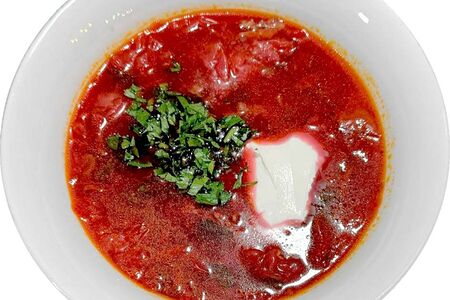 Борщ с говядиной