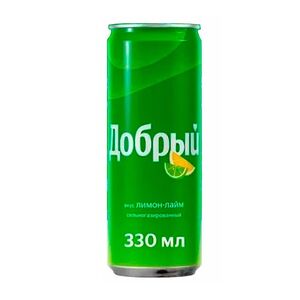 Добрый лимонад Лимон-лайм S