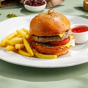 Бургер с говядиной