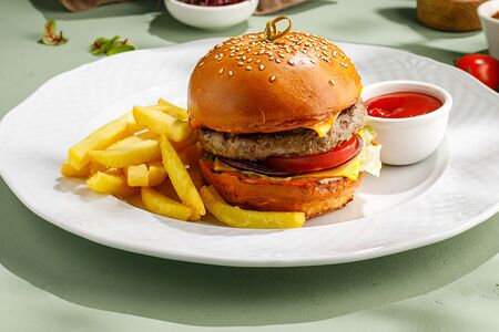 Бургер с говядиной