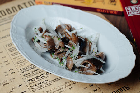 Опята с ароматным маслом