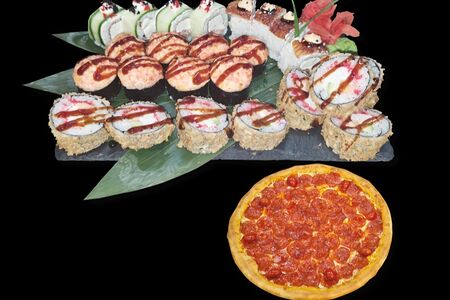 Комби Якудза и пицца сет