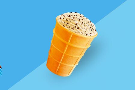 Мороженое Русский Размах ванильное с шоколадной крошкой