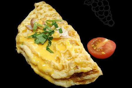 Омлет с ветчиной и сыром