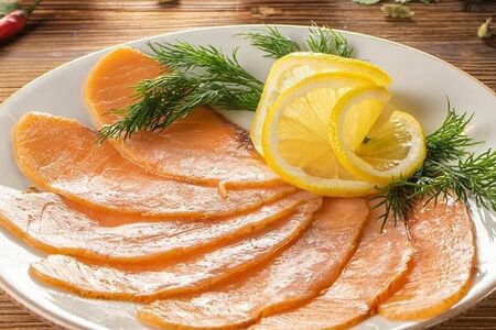 Семга по-домашнему слабосоленая