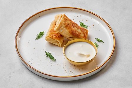 Блинчики с мясом