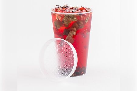 Авторский холодный чай Малиновый мохито