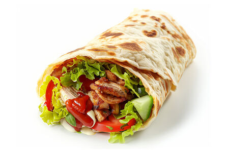 С летним салатом