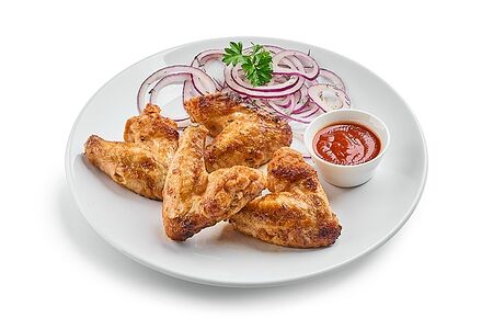 Крылышки на мангале