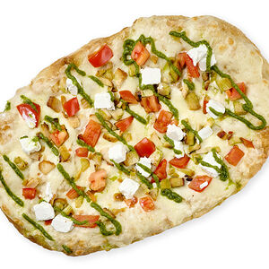 Римская пицца Курица с песто 