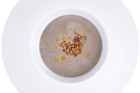 Суп-крем из лесных грибов