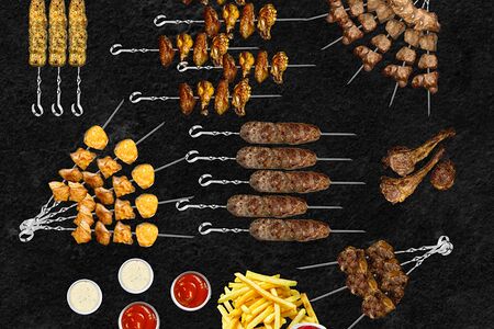 Мега-шашлык