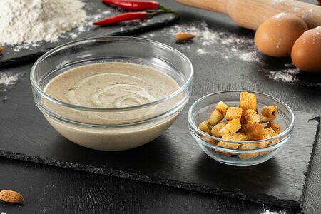 Крем-суп грибной