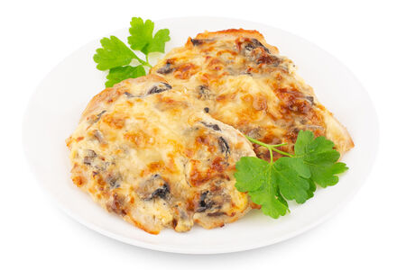 Филе цыпленка с грибами