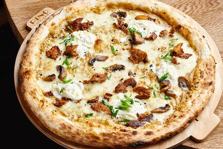 С белыми грибами