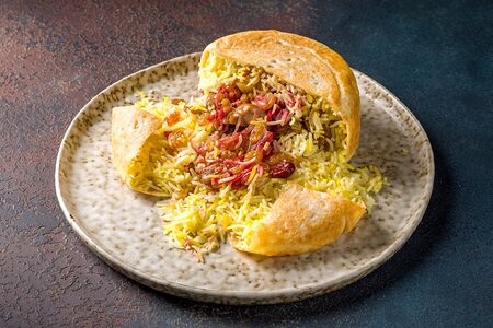 Шах плов с филе цыпленка