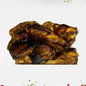 Крылышки, приготовленные с соусом терияки