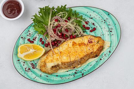 Шашлык из рыбы Палтус