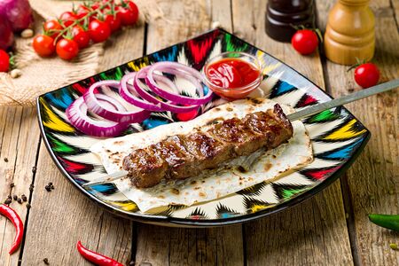 Шашлык из говядины