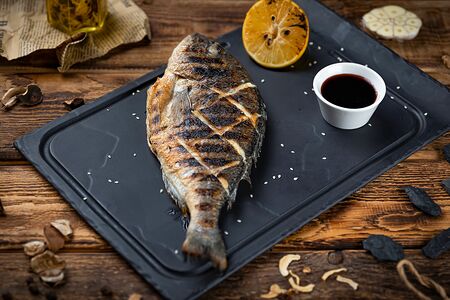 Дорадо на углях