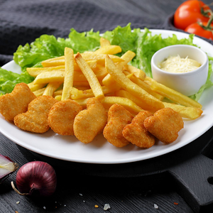 Комбо Наггетсы с фри и соусом