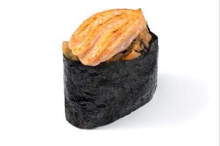 Гункан с запеченными мидиями