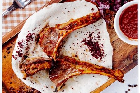 Шашлык из бараньей корейки