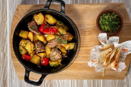 Оджахури по-мегрельски со свининой