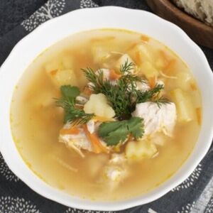 Суп куриный