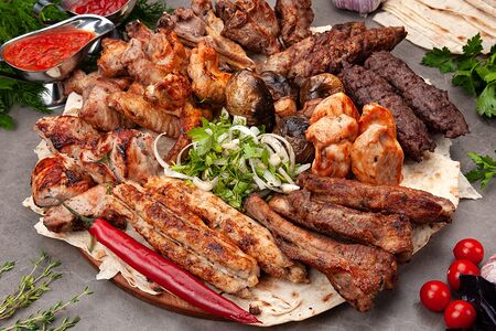 Ассорти шашлыков 